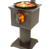 Печь под казан ТМФ Куркума черная бронза