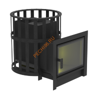 Печь банная Берёзка Флагман 15 сетка