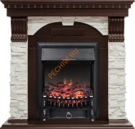 Электрокамин Royal Flame Dublin Темный дуб с очагом Fobos FX