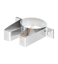 Кронштейн стеновой Везувий (AISI 430/0,5мм) D150мм