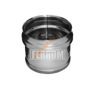 Заглушка Феррум М внешняя , нержавейка AISI 430-0,5 мм, d 150 мм