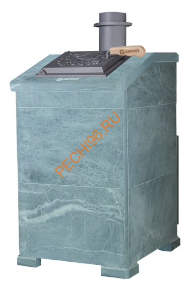 Печь банная Гефест GFS ЗК 30М в облицовке Президент 1000/50 Талькохлорит