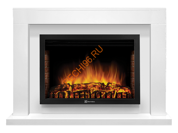 Электрокамин Electrolux EFP/P-2520LS с порталом Firelight Simple 25, белый