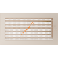 Вентиляционная решетка Kratki 30KX 170х300 мм кремовый