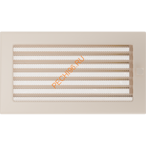 Вентиляционная решетка Kratki 30KX 170х300 мм кремовый