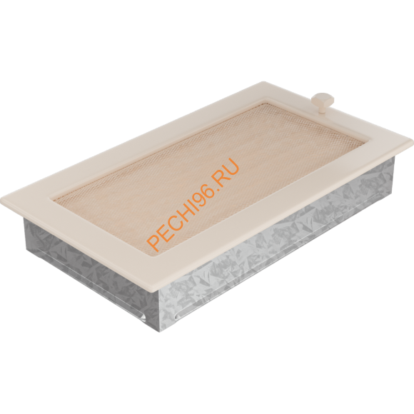 Вентиляционная решетка Kratki 30KX 170х300 мм кремовый