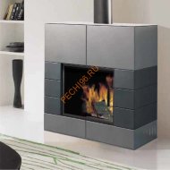 Дровяной камин EdilKamin QUADRO с топкой IDRO 30/CS