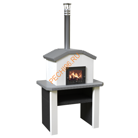 Русская печь Крестьянка Сканди