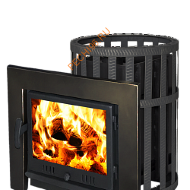 Печь банная Берёзка Флагман 24 сетчатый кожух