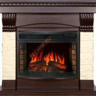 Электрокамин Royal Flame Denver темный дуб с очагом Dioramic 25 LED FX