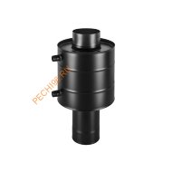 Теплообменник на трубе Везувий BLACK 6л d115