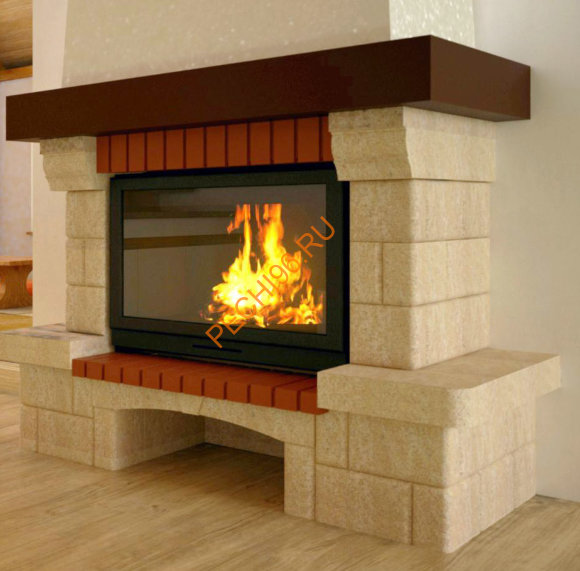 Каминная облицовка Кипр 800 приставная