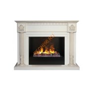 Электрокамин RealFlame Imperia 33/26 WT с Black вставкой + 3D Cassette 630