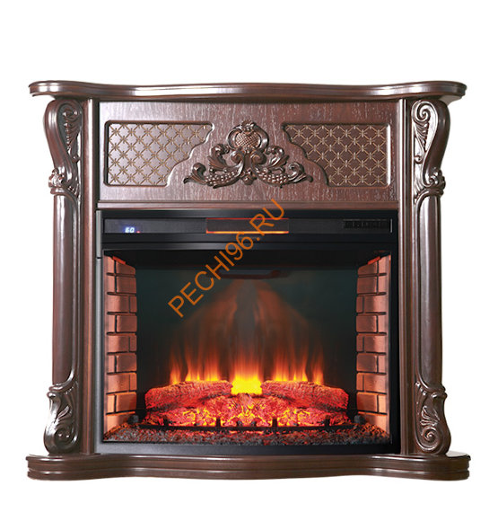 Электрокамин InterFlame Тауэр с очагом Foton 21-33 LED FX QZ