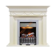 Электрокамин Dimplex Corfu с очагом Danville Chrome FB2 слоновая кость