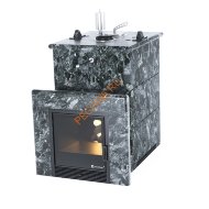 Печь банная ИзиСтим Анапа в полноценном кожухе из пироксенита