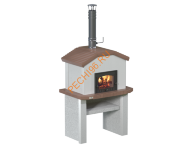 Русская печь Крестьянка Кантри