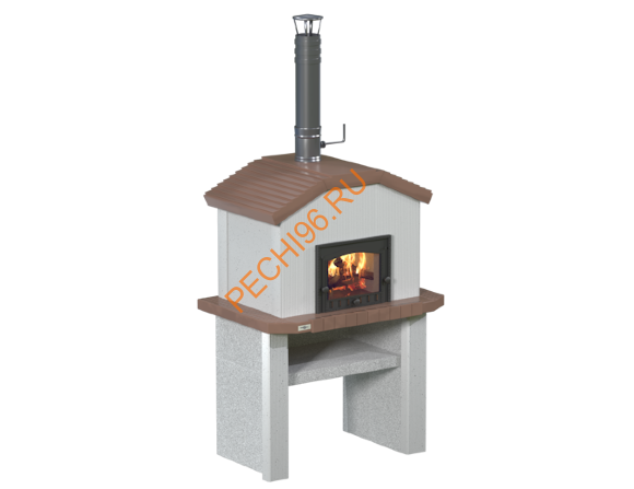 Русская печь Крестьянка Кантри