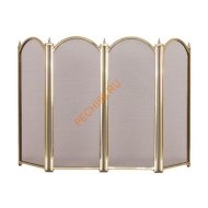 Экран каминный C04011PB античная латунь