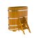 Купель для бани BentWood овальная из лиственницы Рустик, 0,69х1,31 м