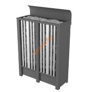 Электрическая печь КОСТЁР City Wall 9