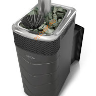 Печь банная ТМФ Гейзер XXL 2017 Inox Витра ЗК антрацит