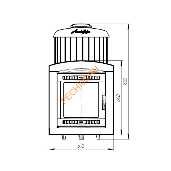 Печь банная Атмосфера XL ПРО ламели змеевик 