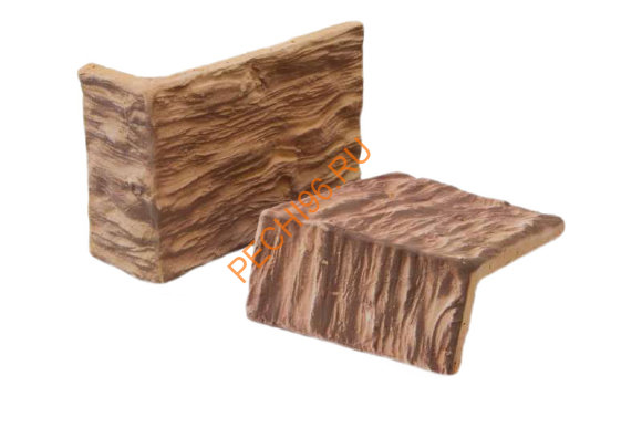 Плитка Терракот Скол дерева макси угловая, шт.