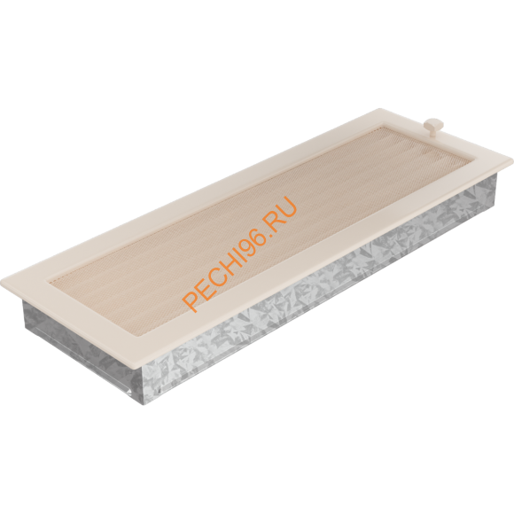 Вентиляционная решетка Kratki 49KX 170х490 мм кремовый