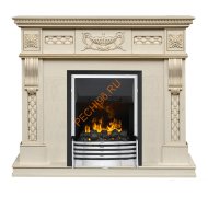Электрокамин Dimplex Corsica с очагом Flagstaff слоновая кость