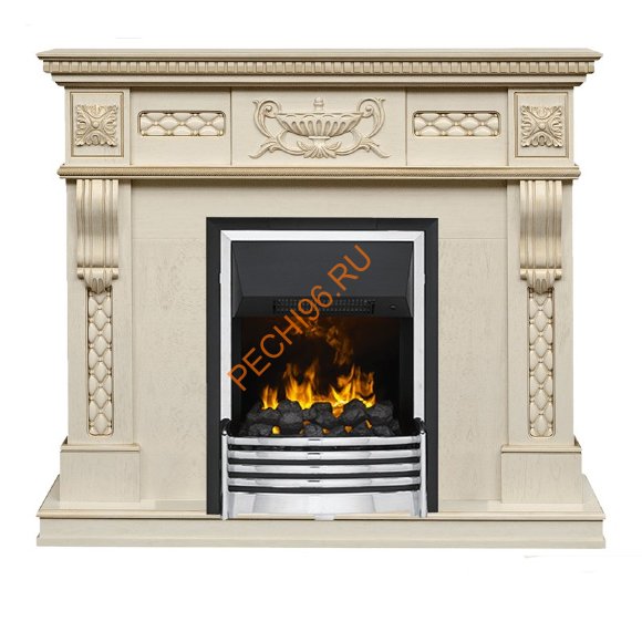 Электрокамин Dimplex Corsica с очагом Flagstaff слоновая кость