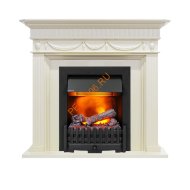 Электрокамин Dimplex Corfu с очагом Danville Black FB2 слоновая кость