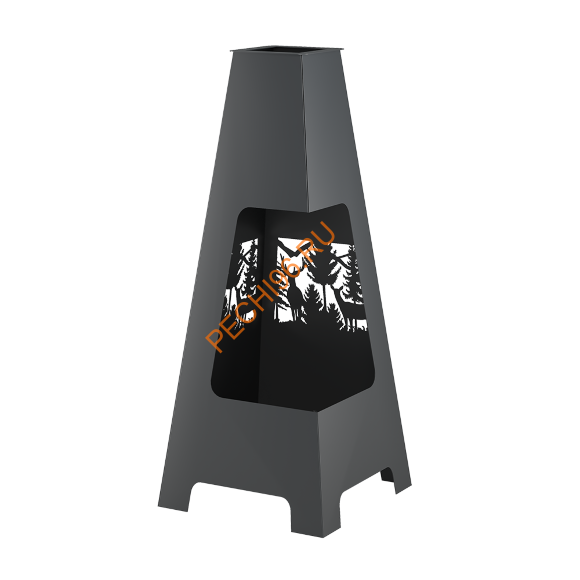 Садовый камин Везувий Русский Лес