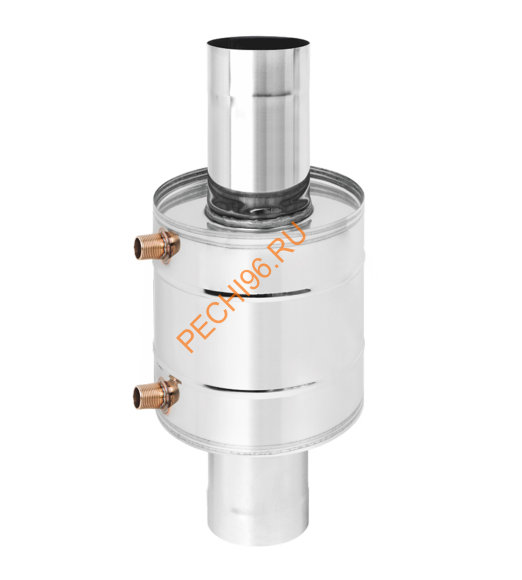 Теплообменник на трубе Везувий 6л, D115 (AISI 439)