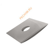 Лист потолочный ЛПУ ТиС, нержавейка AISI 430, 500х500 мм, D115-120 мм