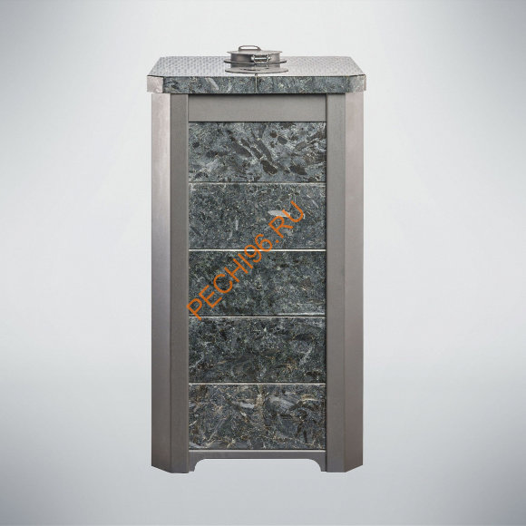 Печь банная Варвара Сказка Дуэт КТК, пироксенит, сталь 6 мм