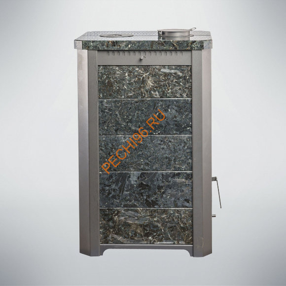 Печь банная Варвара Сказка Дуэт КТК, пироксенит, сталь 6 мм