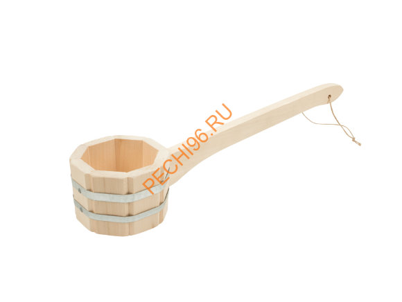 Черпак 0,6л бондарный с горизонтальной ручкой