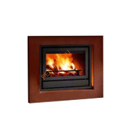 Дровяной камин EdilKamin BIX BOX CORTEN с топкой CRISTAL 76