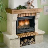 Дровяной камин CHAZELLES СS10 с топкой SOLO D70