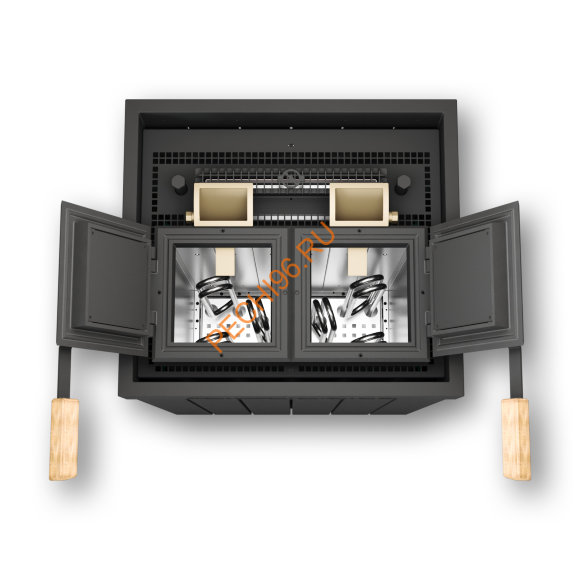 Электрическая паротермальная печь ФутуРус 2.0 10 кВт, металл Black Электрическая паротермальная печь ФутуРус 2.0 10 кВт, металл Black