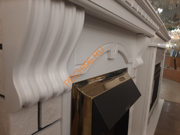 Электрокамин InterFlame Бэлси с очагом Fobos LUX BLACK