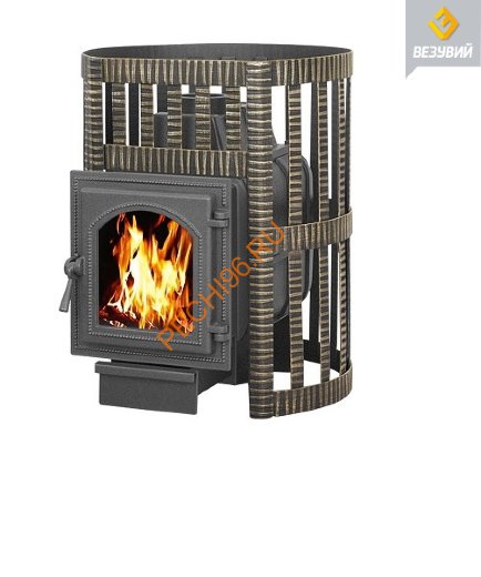 Печь банная Везувий Легенда Ковка 16(270) б/в — 
