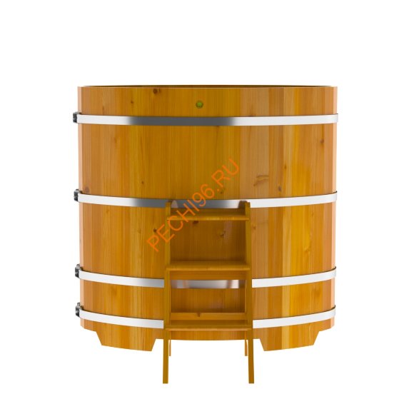 Купель для бани BentWood овальная из лиственницы Рустик, 0,80х1,42 м Купель для бани BentWood овальная из лиственницы Рустик, 0,80х1,42 м