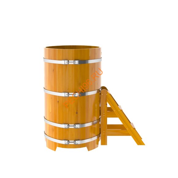 Купель для бани BentWood овальная из лиственницы Рустик, 0,80х1,42 м Купель для бани BentWood овальная из лиственницы Рустик, 0,80х1,42 м