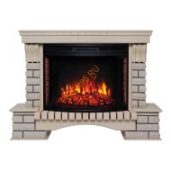 Электрокамин RealFlame Country 33 WT с очагом Firespace 33 S IR