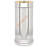 Сэндвич-труба Везувий D120/200мм, 0,5м