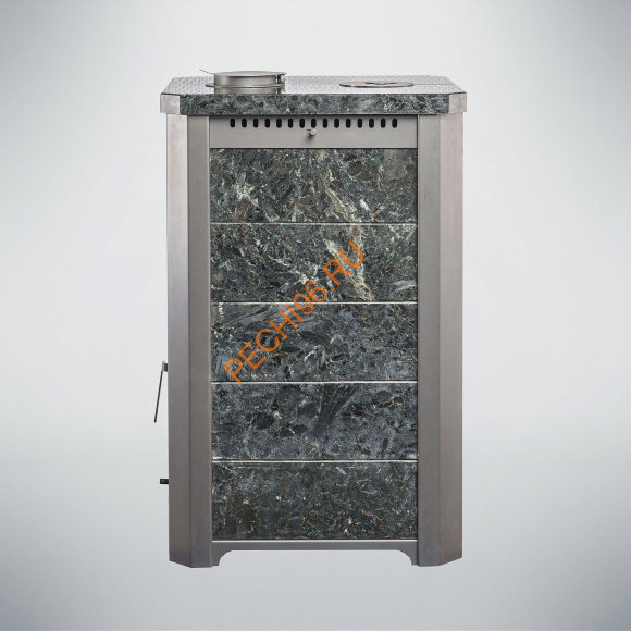 Печь банная Варвара Сказка Дуэт КТК, пироксенит, сталь 6 мм