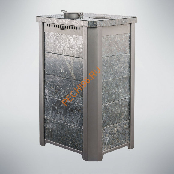 Печь банная Варвара Сказка Дуэт КТК, пироксенит, сталь 6 мм