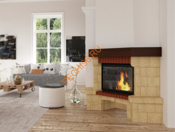 Каминная облицовка Кипр 800 угловая 45°